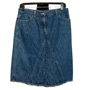 Sisley Denim A-Line Skirt